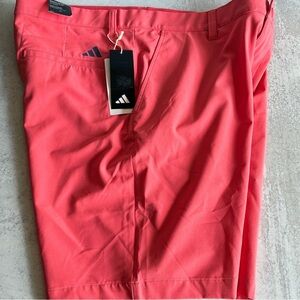 Adidas Utility 8.5” Golf Shorts In Scarlet 36